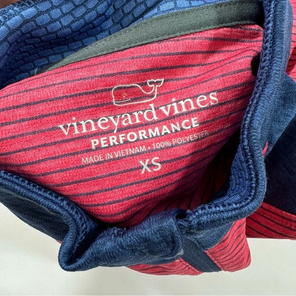 Vineyard Vines Stripe Sankaty 1/2 Zip Pullover Shirt Mens - Picture 5 of 9